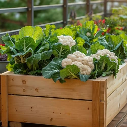 semillas de coliflor - balcón cubrir el suelo camas elevadas jardín exóticas 1000pcs