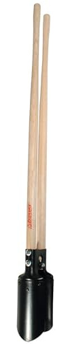 RAZOR-BACK 78004 Atlas Pattern Post Hole Digger, With Wood Handles