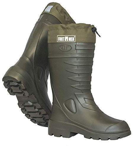 Federleichte Herren Anglerstiefel Gr 47 Thermo EVA Gummistiefel Gr 42-47 Warm gefütterte Arbeitsstiefel
