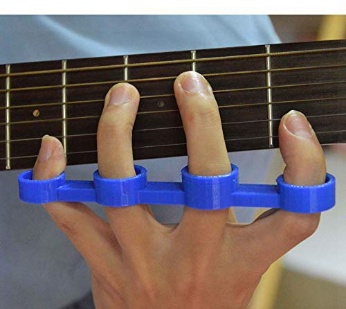 LAOLI Gitarre Finger Expander, Finger Stärker, Hand Grip Workout Trainer Musiker Felsklettern Therapie Fingerwerkzeuge, Ukulele Klavier Übungsgerät Trainer Übungswerkzeuge (145mm)