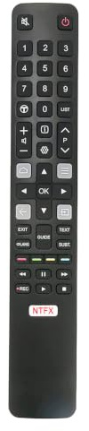 Télécommande Fit for TCL Thomson UHD 4K TV P615 P715 P616 43P615 43P616 | 50P616 55P616 65P616 75P616 50P615 50P715 55P715 55P615 85P715 100P715 65P615 75P615 43P715 65P715 75P715