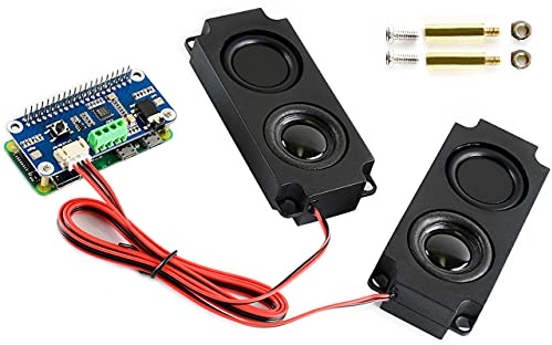 WM8960 Audio-HAT-Modul für Raspberry Pi 4B/3B+/3B/2B/B+/A+/Zero/Zero W/Pi Zero WH,WM8960 Hi-Fi Soundkarte HAT Stereo CoDEC, Play/Record