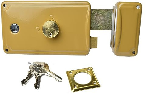 1PEZZO SERRATURA PORTONCINO ORIZZONTALE 'P33 CF' 3 mandate - E60 Sx