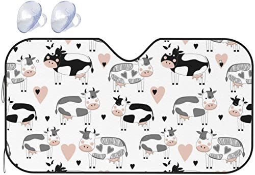 Parasol para el viento del coche, bonita funda protectora contra rayos UV, hielo, nieve, heladas, para coches, SUV, todo tipo de clima