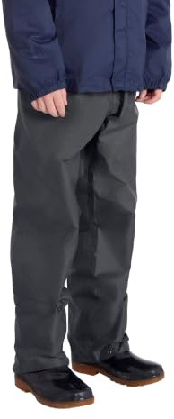 Mountain Warehouse Pakka Kids Waterproof Over Trousers | Lightweight & Breathable Rain Pants with Taped Seams for Boys & Girls, Easy to pack with Packaway Bag, For School, Walking