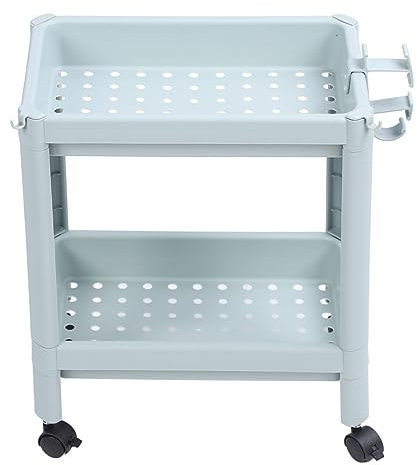 Cyrank Bathroom Shelves,Ladder Shelf Slim Storage Shelf Nightstand Open Shelving,Bathroom Storage Open Shelf Unit Freestanding Corner Rack Shelves Storage Rack(with wheels)