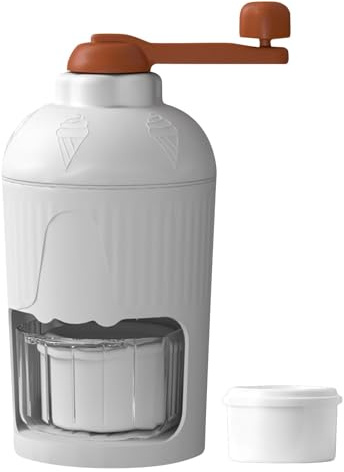 Ice Shaver | Ice Grinder | Ice Crusher | Hand Operated Ice Machine, Crushed Ice Maker, Crusher, Portable, Manual Ice Shaver, Hand Ice Maker, Smoothie Shaver for Ice