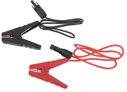 Pince de Chargeur de Batterie Solaire Panneau Solaire Automobile Pièces Pince de Batterie à énergie Solaire 12AWG Câble d'extension à Déconnexion Rapide Chargeurs de