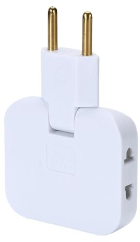 Enchufes múltiples eléctricos, enchufes de extensión para enchufes - Expansor de enchufes múltiples de 3 salidas,Tapón de grifo de pared interior con punta giratoria multifuncional, ahorro de espacio,