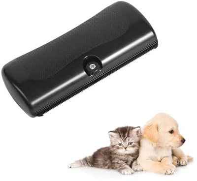 Fellwunder Bürste Hund, Hundebürst, Pfotenstern Bürste, Hunde Bürsten Fellwunder, Mr Waggy Tails Deshedding Brush, Hundebürste für Hunde, Pet Hair Removal Grooming Tool, Hundebürste (Schwarz-1pcs)