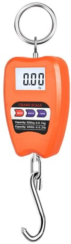 Professionale Ufficio 200kg Preciso Bilancia Digitale Portatile Gancio Attacco per Oggetti Pesanti Applicazioni Domestiche Commerciali ABS Costruzione Metallo Strumento di Pesatura