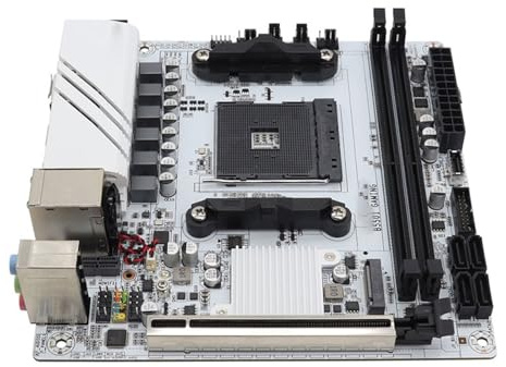 Motherboard Fit For Jingyue B550i GAMING Mini ITX Scheda madre DDR4 Supporto memoria AM4 Ryzen 5600GT/5600/5700X PCIe 4.0 Dual M.2 WiFi 6 PC da gioco