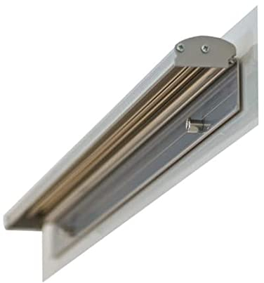 FRANKEN Whiteboard Halterung, magnetisch, Flipcharthalter PRO für Magnettafel, inkl. Adapter, Silber, 70 x 5,5 cm, FDKMAG