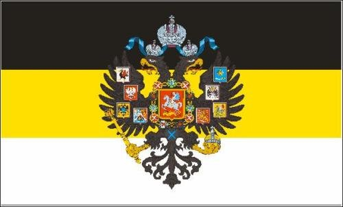 Flagge Fahne Russland Romanov mit Adler 90 x 150 cm Neu
