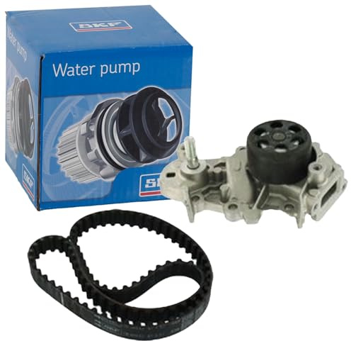 SKF Wasserpumpen- und Zahnriemensatz VKMC 06010-2 Höhe 171 mm Länge 271 mm Breite 142 mm - OE-Qualität | Kompatibel mit: RENAULT TWINGO II