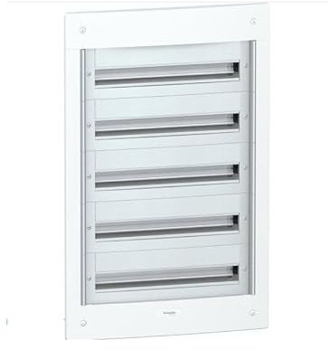 Pragma - Coffret encastré 5 rangées 24 modules - 160A - sans porte - blanc