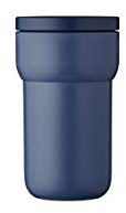 Mepal - Tazza da Viaggio Ellipse - Tazza da Viaggio per Tè e Caffè - Tazza Termica Ermetica - Mantiene le Bevande Calda Fino a 30 Minuti - 275 ml - Nordic Denim