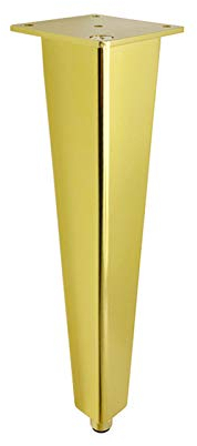 ZXCASDF Tischbein Haarnadel Tischbeine Hairpin Legs Haarnadelbeine Möbelbein Tischgestell Tischkufen Für Esstisch Couchtisch Schreibtisch Kaffeetisch,Gold,25cm