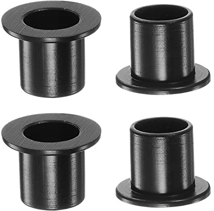 QUARKZMAN 4pz Flangiato Manicotto 8.2mm Foro 10mm OD 11mm Lunghezza Nero | Cuscinetti, Boccole, Nylon, per Albero