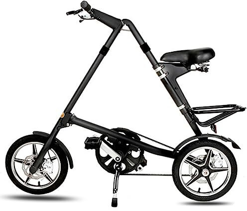 Leichtes Faltradfahren Klapprad Fahrrad 16 Zoll Größe Komplettes Straßenmini -Fahrrad Aluminium Rahmen Neu kreativ im Auto