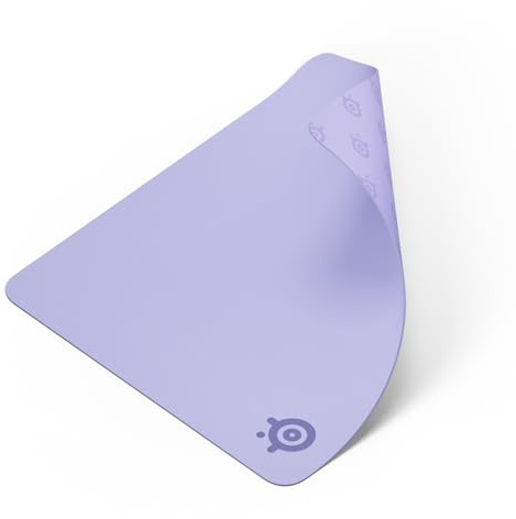SteelSeries QcK Cloth Gaming Mouse Pad - Exclusive Micro-Woven Surface - Optimized for Gaming Sensors - Maximum Control - Size L - Lavender