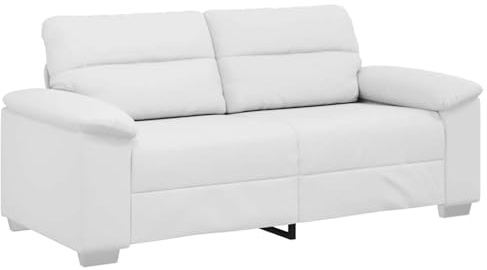 Vopese 2-Sitzer Kunstleder-Sofa Weiß | Wohnzimmer & Büro | 182x81x84 cm Model4105344