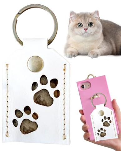 Husdjurshår minneslåda - fyrkantig hängande nyckelring, djurfoto minneslåda | katt hund hår prydnad, ryggsäck klämma present, souvenir smycken från