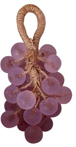 Savon sur Corde au Raisin Savon Solide Artisanal Parfumé | Savon En Forme de Grappe de Raisin Pour Homme et Femme - Nettoyant et Hydratant pour le Corps et les Mains Sous la Douche