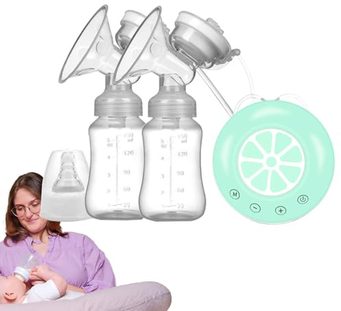 Pompa per latte elettrica, pompa elettrica portatile per l'assistenza infermieristica | Mungitrice con tiralatte alimentare - Modalità multiple, basso rumore, forniture per l'allattamento al seno