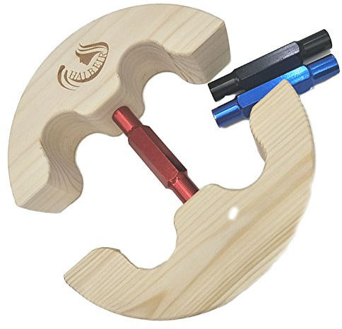 HAIBEIR Élargisseur à Chapeaux en Bois, réglable, très résistant, Facile à Utiliser, pour Tour de tête de 16,5 à 24,1 cm