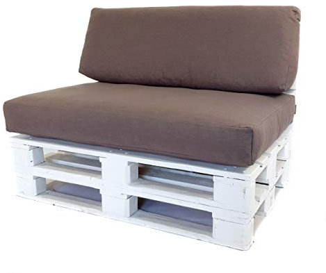 Mayaadi Home MH-UQ-01 Pallet Cushion Pallet Sofa Euro Pallet Seat Cushion Sitzkissen 120x60x15 cm brown
