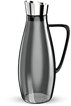 Jus Carafe d'eau Pichet en Verre Borosilicate avec poignée Anti-échappée en Verre ménage Carafe de Grande capacité cruche à Eau pour Le jus, Le Lait, Les Boissons Chaudes et Froides Thé Cruche