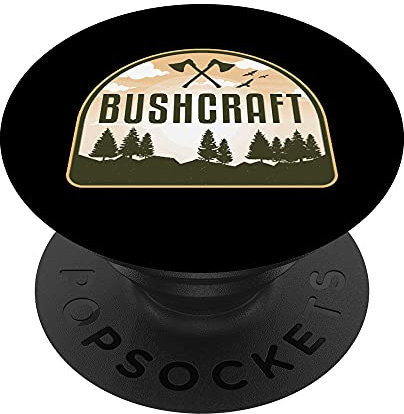 Bushcraft Axe Throwing Bushcrafting for Bushcrafter Funny PopSockets Swappable PopGrip