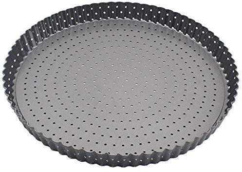 Bandeja para Pizza Bandeja de horno de rectángulo redondeado for la torta de la empanada de pizza Práctica de acero al carbono pizza sartenes antiadherentes for hornear duraderos herramientas de cocin