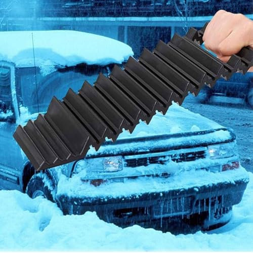 AHDFY Schnee Traktionsmatten, Wohnmobil Anfahrhilfe, Universal Auto Rad Anti Rutsch Pad, rutschfeste Matte Plattengriff Für Snow Mud Autorad Traction für die meisten Autos