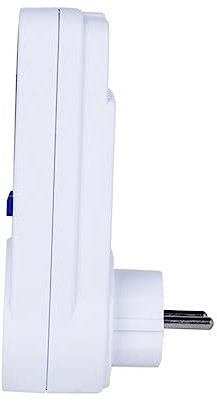 Gadpiparty Digitaler Energiezähler Steckdose Mit Lcd Hintergrundbeleuchtung Elektronischer Leistungsmesser Für Ac220-240v Spannungs Und Strommessend Wattmeter Für Stromverbrauch Und Kostenanalyse