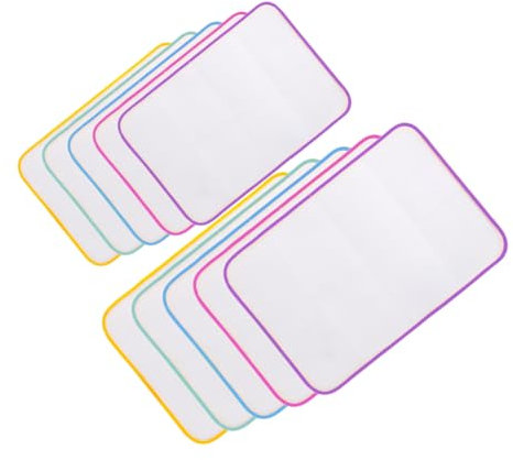 JEWEDECO 10stücke Hitzebeständige Bügelmatten Praktische Bügelunterlage Für Zuhause Antibeschädigungs-bügeltuch Zufälligen Farben