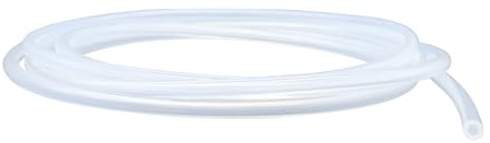LAVMHAB Silikonschlauch 4mm x 7mm 2 Meter Länge, Lebensmitteltaugliche Schläuche Flexibler Schlauch Klar Wasser Luft Rohre für die Pumpe übertragen