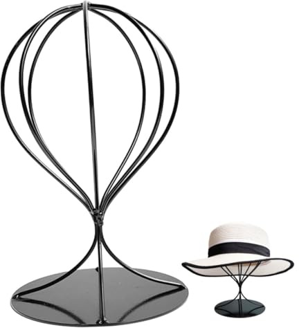TOPBATHY Expositor De Sombreros Sombrerero De Metal Sombrerero Para Exhibir Estante De Sombrero Escritorio