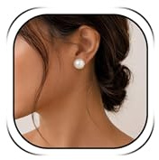 Clip On Earrings for Women Pearl Earrings Gold Tone 10mm 12mm 14mm Non Pierced Pearl Prom Wedding Jewelry Gift