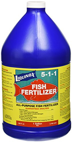 Liquinox 7128 Fish Emulsion 5-1-1 Fertilizer, 1-Gallon