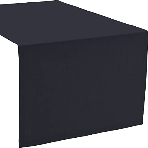 Sander Tischläufer Loft schwarz Größe 40x100 cm