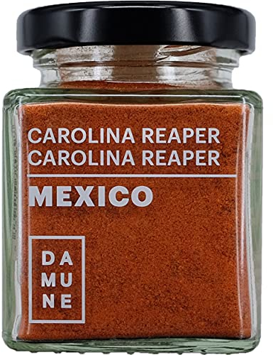 DAMUNE Carolina Reaper Poudre - 45g - Piment Chili le plus piquant du monde