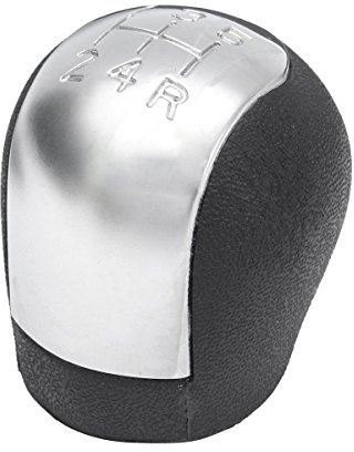 Manueller Schaltknauf Schalthebel Leder Hebel Knauf Schaltsack 5 Gang Knob Schwarz Kompatibel Mit Opel