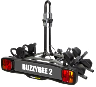 New Buzzy Bee 2 Fahrradträger für Anhängerkupplung, Plattform für 2 Fahrräder