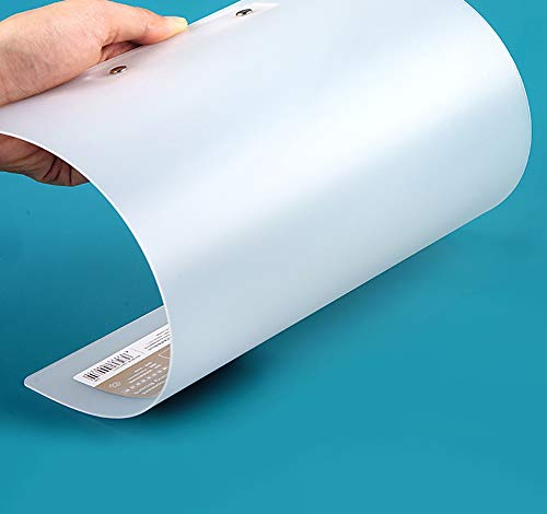 JKMQA Klemmbrett aus Kunststoff,5er Klemmbrett A4,Transparent,robust,Klemmbretter,Papierhalter,Schreiben,Memo-Ordner,A4