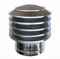 8'' / 200mm Chimney Cowl Anti Down Draught, Stainless Steel, Cap, Vent, Top, Rain and Snow Protector, Cover for Flue Pipe (Size 3.2''/80mm to 11.8''/300mm)
