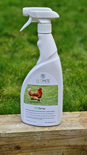 UltiSpray Eco-Friendly 750ml Bird Mite, Poultry Red Mite and Crawling Insect Spray