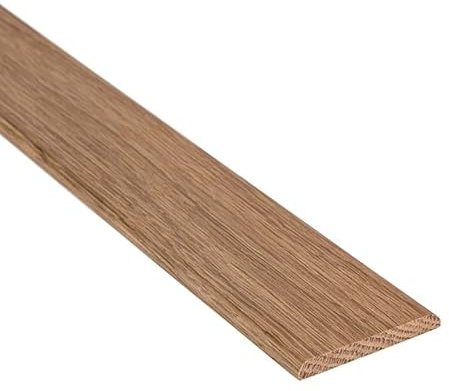 Solid Oak Flat Threshold Moulding, Door Bar, Cover Strip Oiled Finish 900mm x 45mm