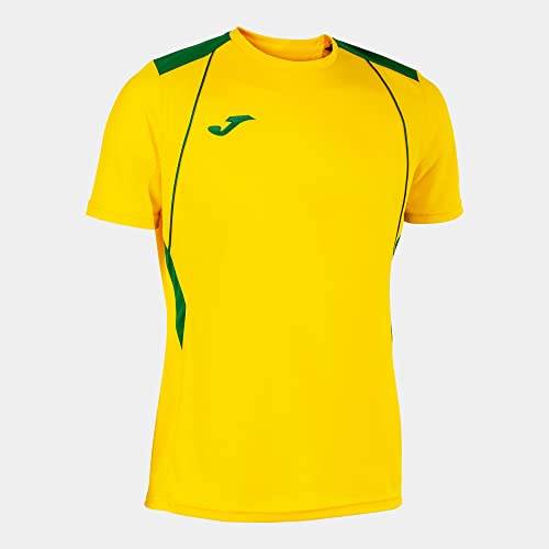 Joma Championship VII Men's T-Shirt Yellow Green